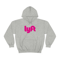 Driver Delivery Hoodie - New Logo Lyft, Lyft, Ride Share Hooded Sweatshirt - Unisex Heavy Blend Hoodie