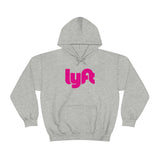 Driver Delivery Hoodie - New Logo Lyft, Lyft, Ride Share Hooded Sweatshirt - Unisex Heavy Blend Hoodie