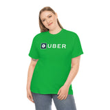 Driver Delivery T Shirt - New Logo Uber, Ride Share Shirt - Short Sleeve Unisex Tees - Heavy Cotton