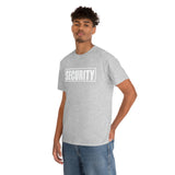 Security Front & Back Printed T Shirt - Bouncer Event Staff Uniform T-Shirt, Security Shirt, Security T Shirt, Bouncer Shirt, Staff T Shirt