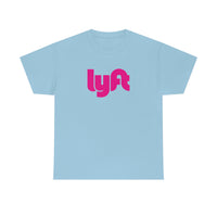 Driver Delivery T Shirt - New Lyft Logo, Lyft, Ride Share Shirt - Short Sleeve Unisex Tees - Heavy Cotton