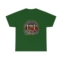 Touchdown Season Football T Shirt - 100% Cotton Short Sleeve Unisex T-Shirt