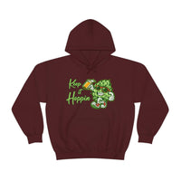 Keep It Hoppin' Hoodie - Hops Beer, Drinking Beer, Hops, Beer Season, Craft Beer, Home Brew, Best Beer, Unisex Heavy Blend Hooded Sweatshirt