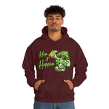 Keep It Hoppin' Hoodie - Hops Beer, Drinking Beer, Hops, Beer Season, Craft Beer, Home Brew, Best Beer, Unisex Heavy Blend Hooded Sweatshirt