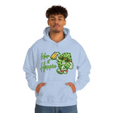 Keep It Hoppin' Hoodie - Hops Beer, Drinking Beer, Hops, Beer Season, Craft Beer, Home Brew, Best Beer, Unisex Heavy Blend Hooded Sweatshirt