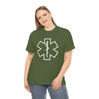 Star of Life - Paramedic EMT EMS Medic Firefighter Ambulance Doctor Nurse RN Emergency First Responder Shirt - Heavy Cotton Unisex