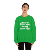 Until Retirement Shirt - United States Postal Worker Postal Wear Post Office Postal - Unisex Crewneck Sweatshirt