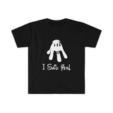 I Said Yes Hand Softstyle T Shirt - Engaged, Fiancée Shirt - Unisex