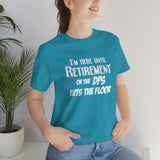 Until Retirement Bella Canvas Unisex T Shirt - United States Postal Worker Postal Wear Post Office Postal Shirt