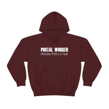 Postal Worker Caution Hoodie - United States Postal Worker Postal Wear Post Office Shirt Postal Shirt Unisex