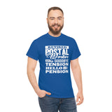 Retired Postal Worker Goodbye Shirt - United States Postal Worker Postal Wear Post Office Postal Shirt - Heavy Cotton Unisex