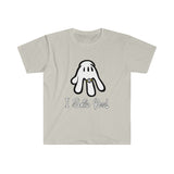 I Said Yes Hand Softstyle T Shirt - Engaged, Fiancée Shirt - Unisex