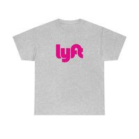 Driver Delivery T Shirt - New Lyft Logo, Lyft, Ride Share Shirt - Short Sleeve Unisex Tees - Heavy Cotton