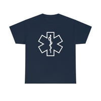 Star of Life - Paramedic EMT EMS Medic Firefighter Ambulance Doctor Nurse RN Emergency First Responder Shirt - Heavy Cotton Unisex