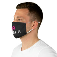 Lyft & Ubber Black- Fabric Face Mask