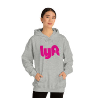 Driver Delivery Hoodie - New Logo Lyft, Lyft, Ride Share Hooded Sweatshirt - Unisex Heavy Blend Hoodie