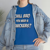 Chill Bro T Shirt - Funny Shirt - Unisex Jersey Short Sleeve Tee