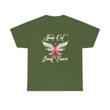 Breast Cancer - United States Postal Worker Postal Wear Post Office Postal Shirt - Heavy Cotton Short Sleeve Unisex