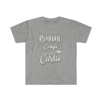 Running Comps is my Cardio T Shirt - Realtor Shirt Home Girl Shirt Real Estate T Shirt - Unisex Softstyle T-Shirt