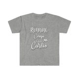 Running Comps is my Cardio T Shirt - Realtor Shirt Home Girl Shirt Real Estate T Shirt - Unisex Softstyle T-Shirt