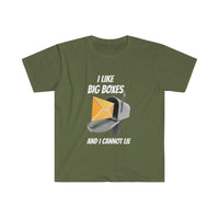 Big Boxes Softstyle Shirt - United States Postal Worker Postal Wear Post Office Postal Shirt - Short Sleeve Unisex T Shirt