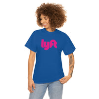 Driver Delivery T Shirt - New Lyft Logo, Lyft, Ride Share Shirt - Short Sleeve Unisex Tees - Heavy Cotton